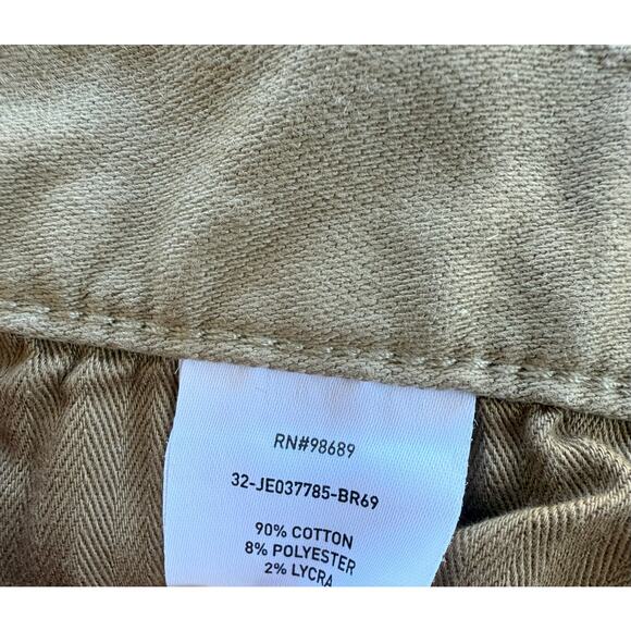 Todd Snyder Stretch 5-Pocket Chino Pants Mens 34x34 Tan Casual Slim Fit - Picture 14 of 14